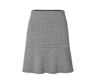 Noir-blanc à motif pied-de-poule