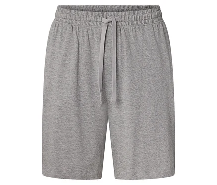 Short gris avec cordon de serrage.