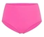 Un seul slip maxi SCHIESSER Invisible fuchsia, taille haute et en tissu lisse, sur fond blanc.