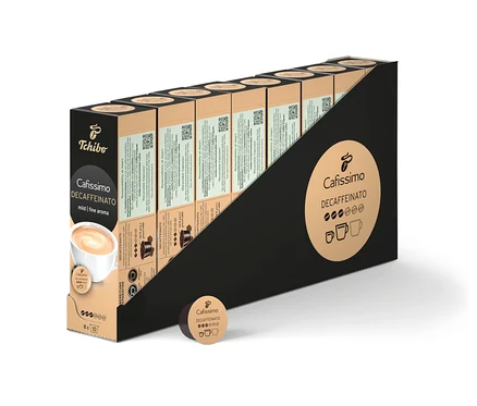 Boîte de capsules de café Cafissimo Decaffeinato.