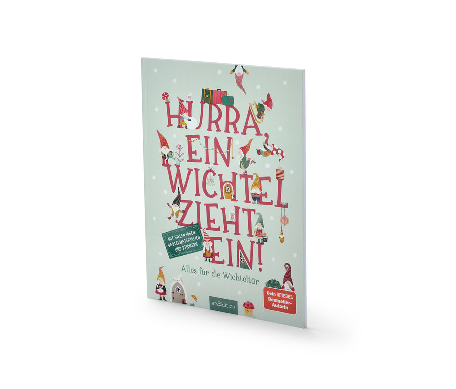 Livre « Hurra, ein Wichtel zieht ein! » (en allemand)