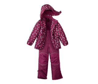 Veste cassis avec imprimé intégral de cœurs blancs<br>Pantalon cassis