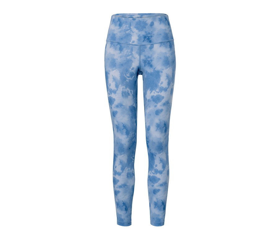 Legging de sport 7/8 bleu.