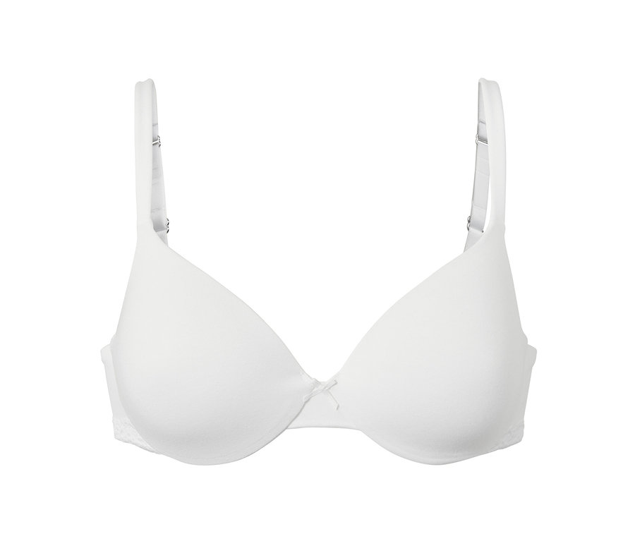 Soutien-gorge invisible blanc.