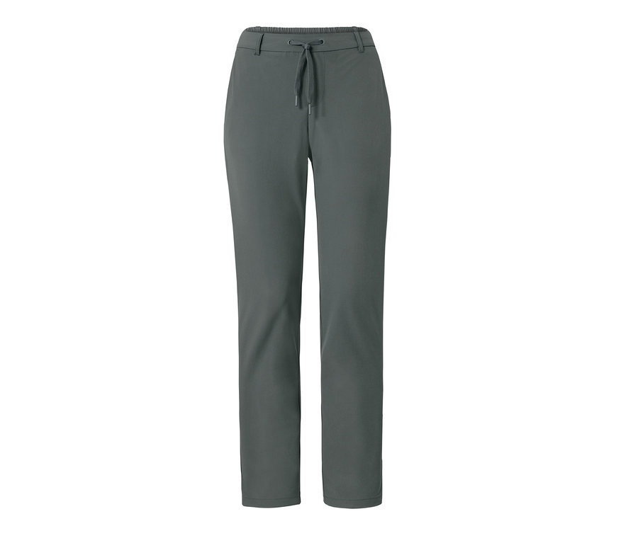 Pantalon de jogging softshell vert foncé.