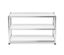 Table basse en métal « CN3 », ouvert, blanc - Blanc mat