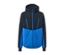 Veste de ski bleue.