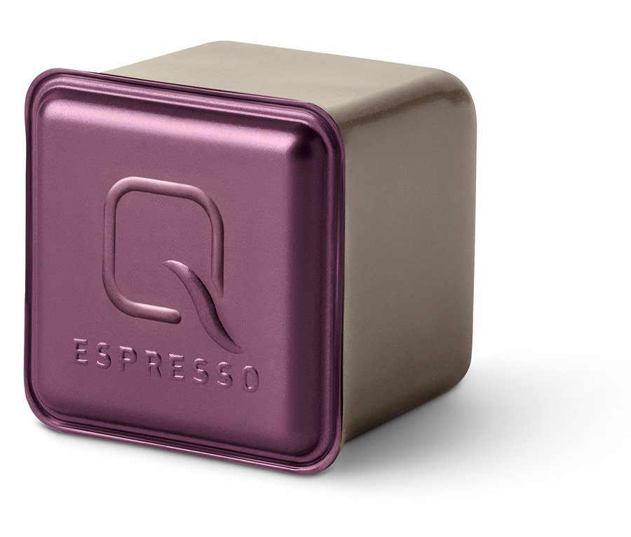 Une capsule de café Qbo Espresso ORO TOLIMA.