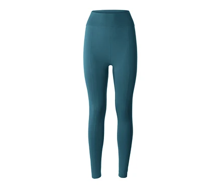 Legging sans coutures bleu.