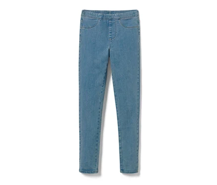 Tregging bleu pour enfant – Fit « Jule » sur fond blanc.