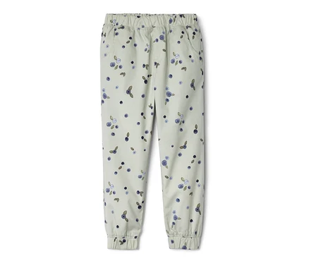 Pantalon à enfiler pour enfant – Fit « Ella », myrtilles.