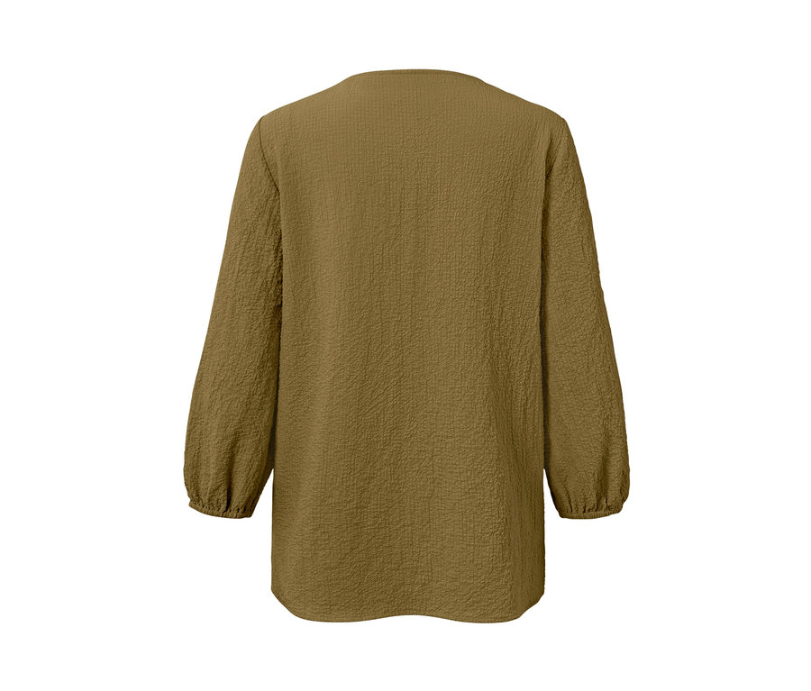 Vue arrière d'un chemisier-tunique.