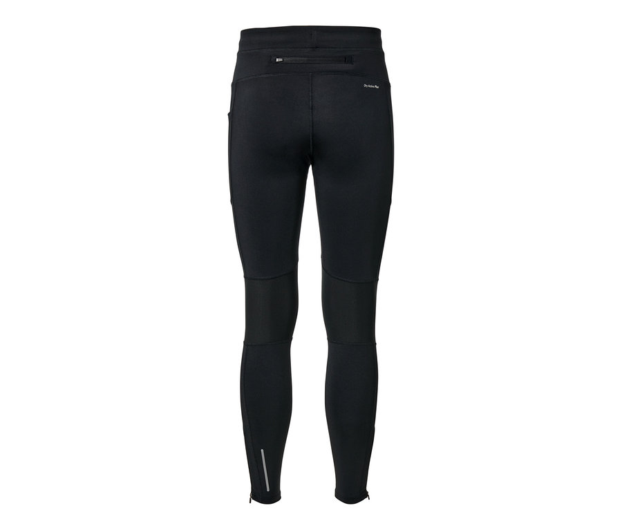 Legging de sport noir vu de dos.