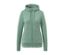 Veste molletonnée vert sauge.