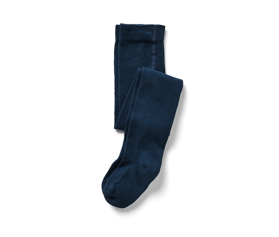 Un collant bleu marine pour enfant, 1 paire sur 5.