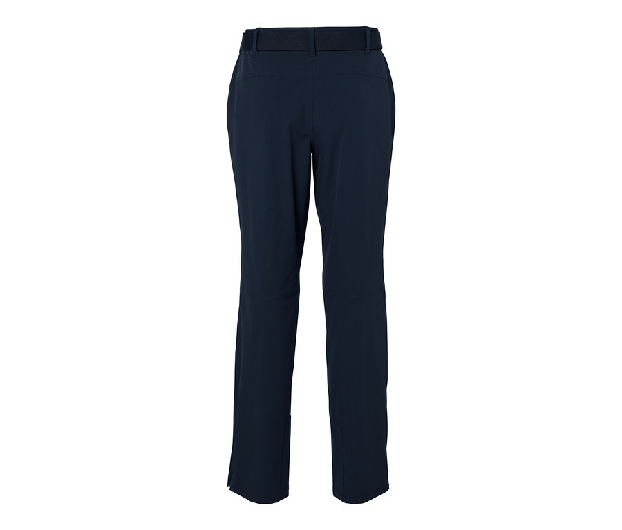 Un pantalon d’extérieur bleu marine.