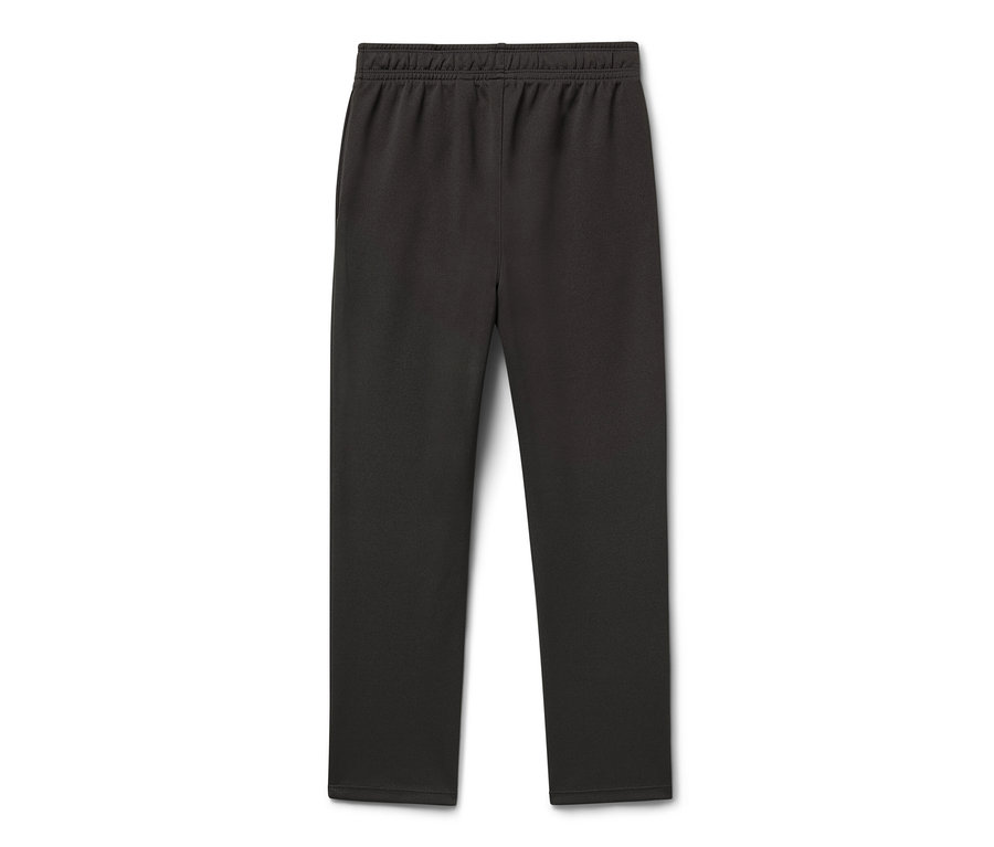 Un pantalon de sport noir pour enfant (lot de 2) sur fond blanc.