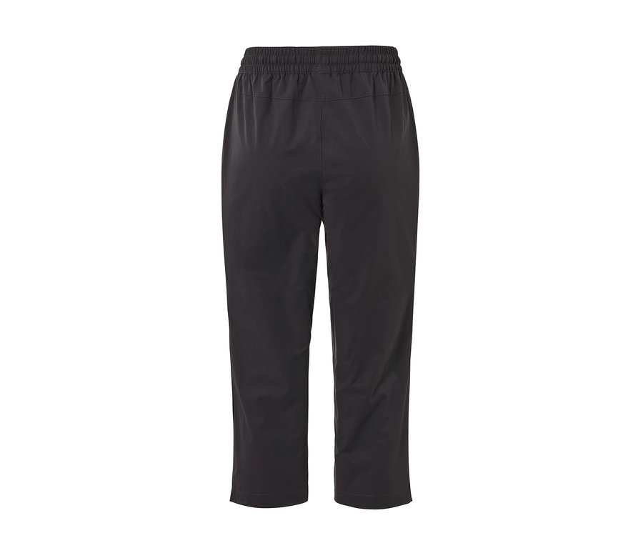 Corsaire fonctionnel en softshell anthracite vu de dos.