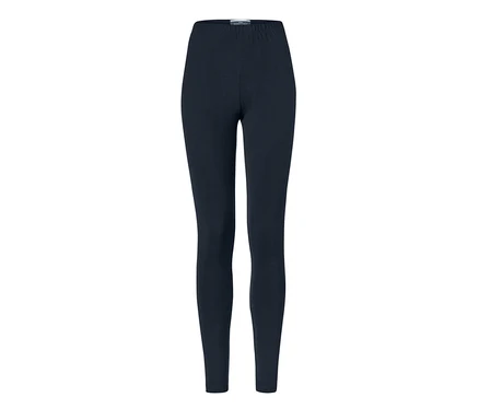 Legging douillet bleu foncé.