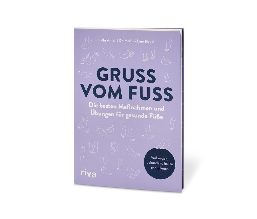 La couverture du livre Gruss vom Fuss (Salutations du pied).
