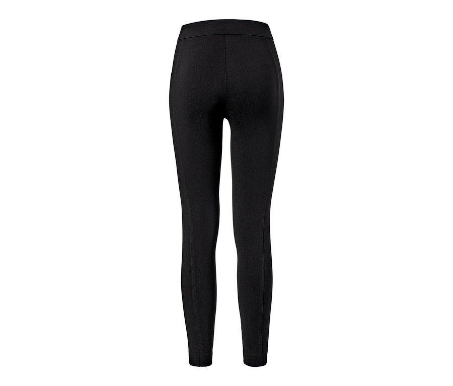 Pantalon stretch noir.
