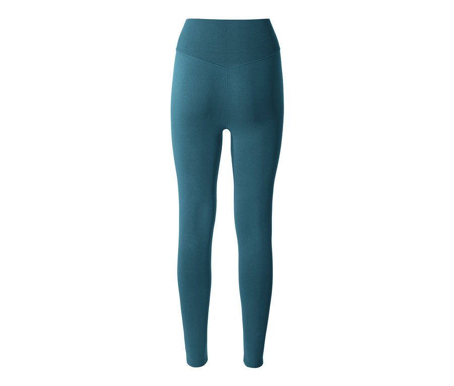 Sur l'image, un legging sans coutures.