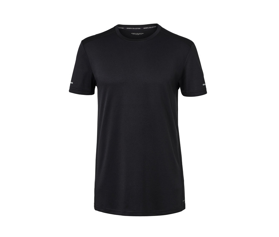 T-shirt fonctionnel noir.