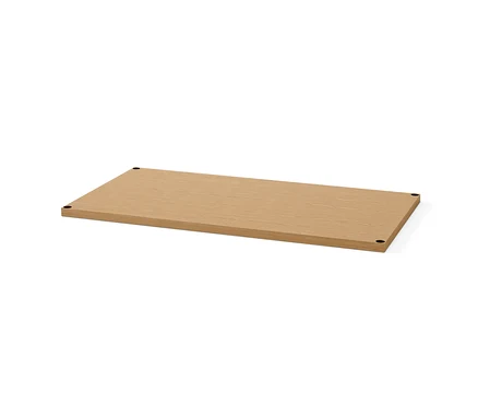 Panneau de couverture « CN3 » avec placage de bois véritable, chêne clair, largeur 77 cm.