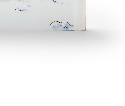 Détail du dos du livre «	Kleiner Eisbär – bärenstarke Geschichten	» (en allemand).