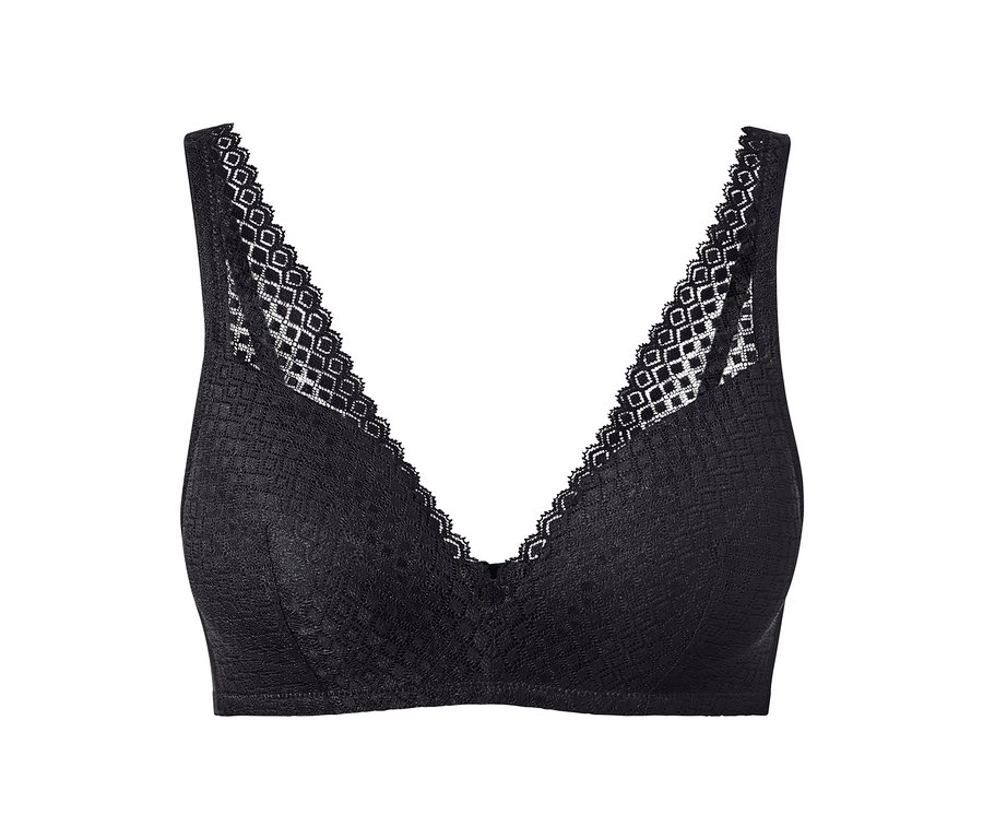 Soutien-gorge à coques souples noir.