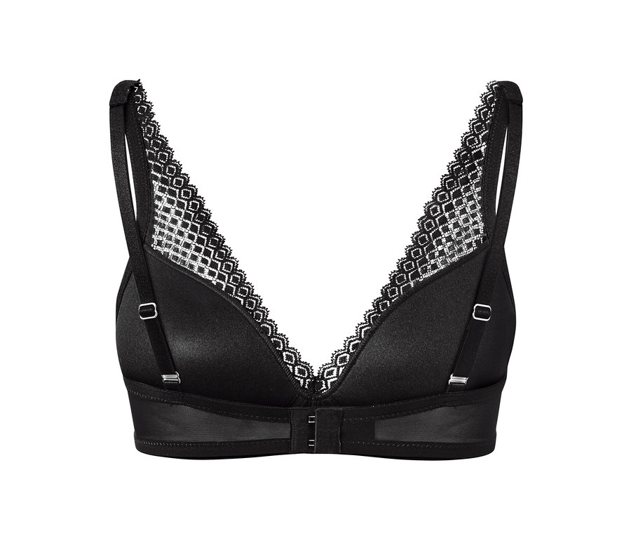 Soutien-gorge à coques souples noir.