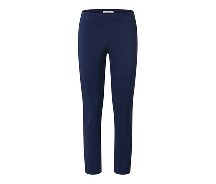 Pantalon stretch bleu.