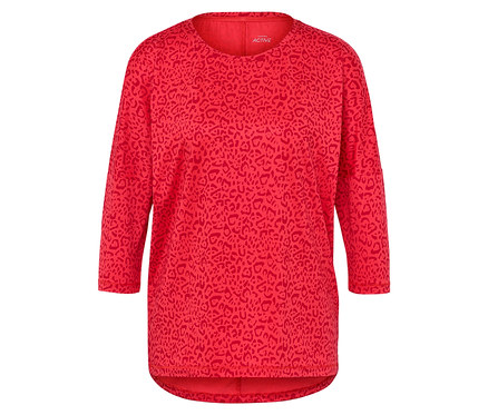 T-shirt de sport 3/4, rouge