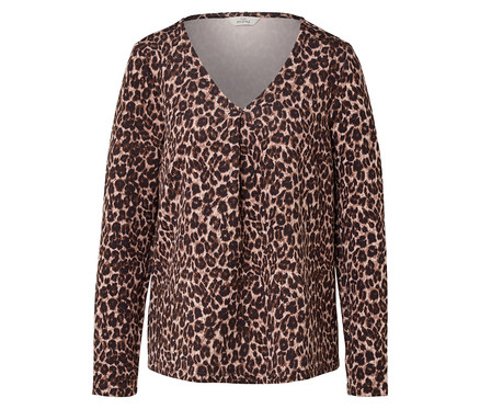 Blouse en modal mélangé, imprimé