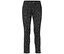 Pantalon noir avec motif blanc.
