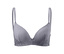 Gris-crème à pois<br>Dentelle grise