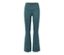 Pantalon de sport modelant vert émeraude foncé.