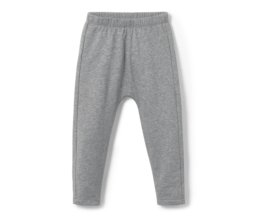 Pantalon en sweat gris pour bébé, dinosaure.