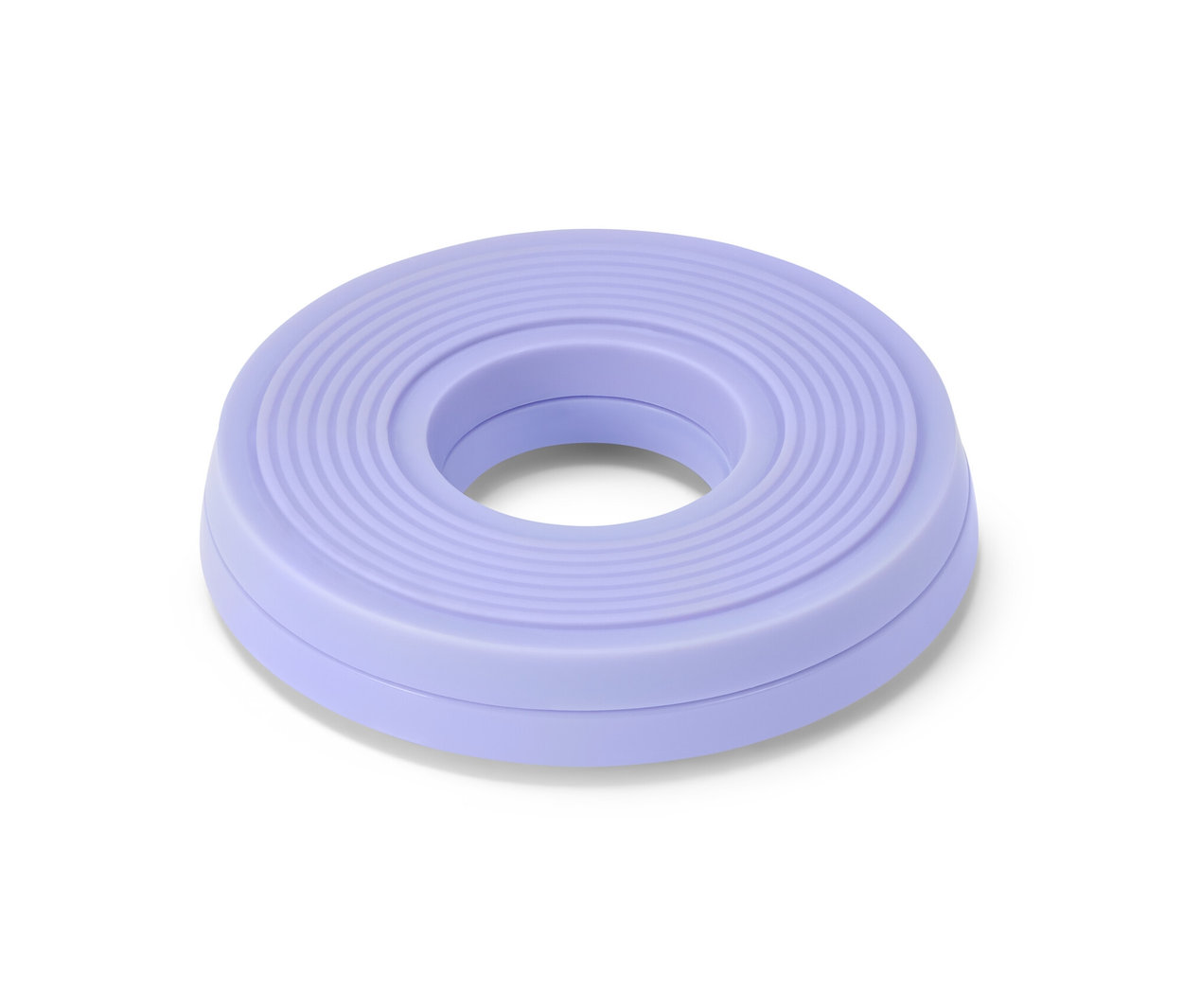 Plaque tournante pour gâteaux violette.