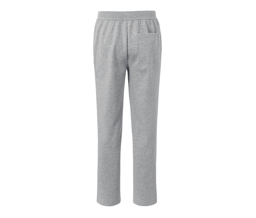 Pantalon d’intérieur gris avec taille élastique et poche arrière.