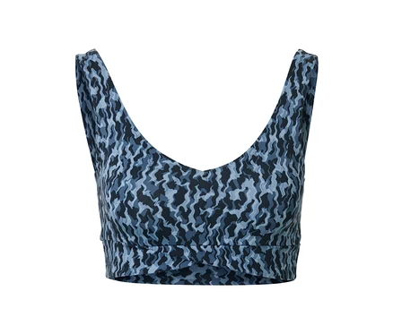Brassière de sport avec imprimé intégral.