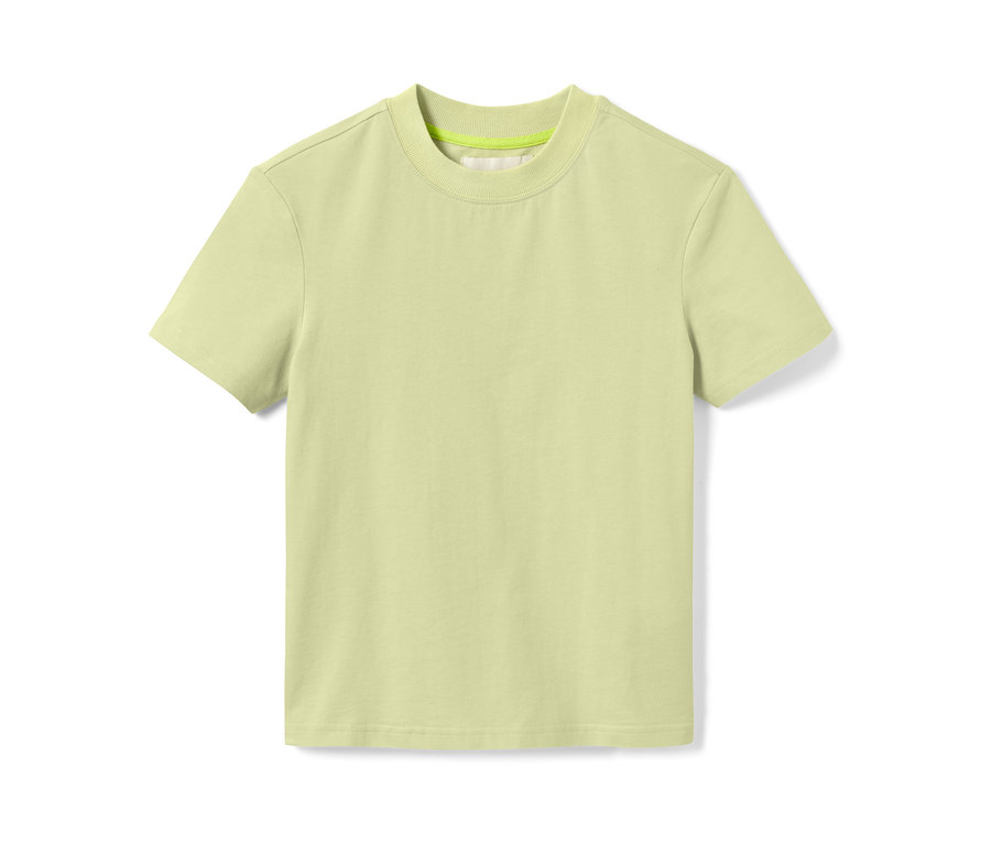 T-shirt oversize enfant clair.