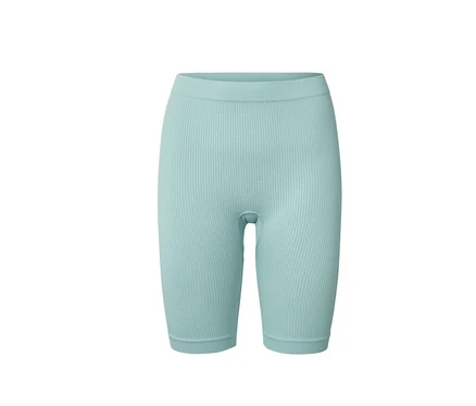 Short sans couture avec structure de couleur menthe.