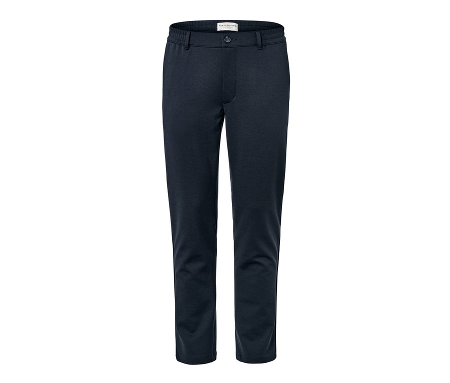Un pantalon confortable stretch bleu marine.