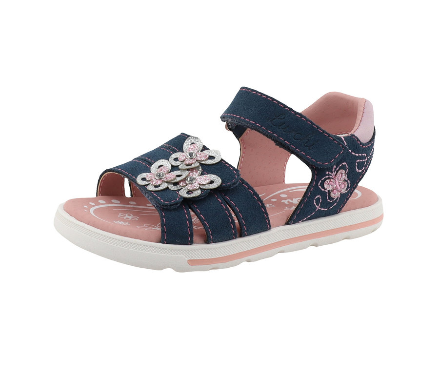 Sandales Lurchi, bleu marine.