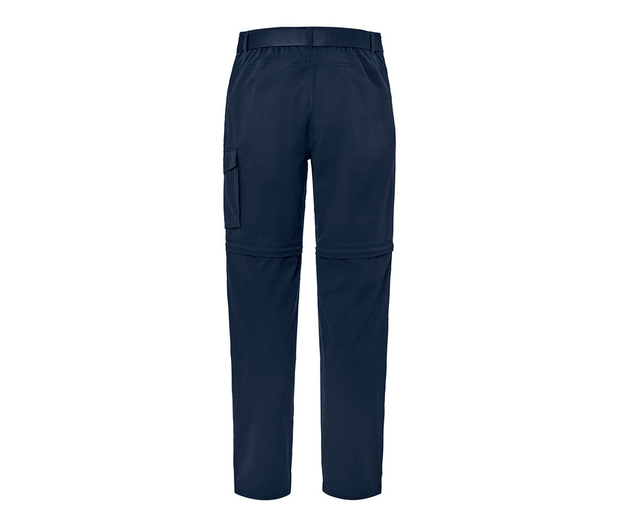 Pantalon fonctionnel 2 en 1 bleu marine.
