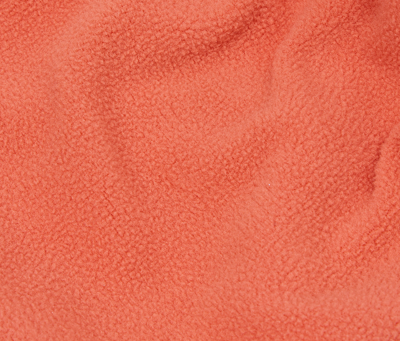 Gros plan d'une texture polaire orange.