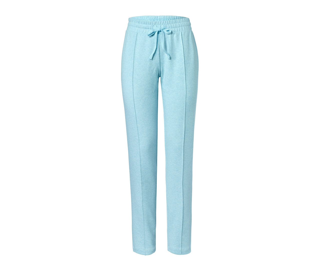 Pantalon d’intérieur bleu clair avec cordon de serrage à la taille.