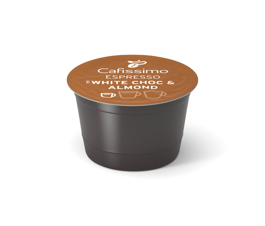 Capsule Cafissimo Flavoured Espresso - White Choc & Almond.