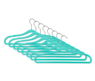 Turquoise<br>Crochets argentés